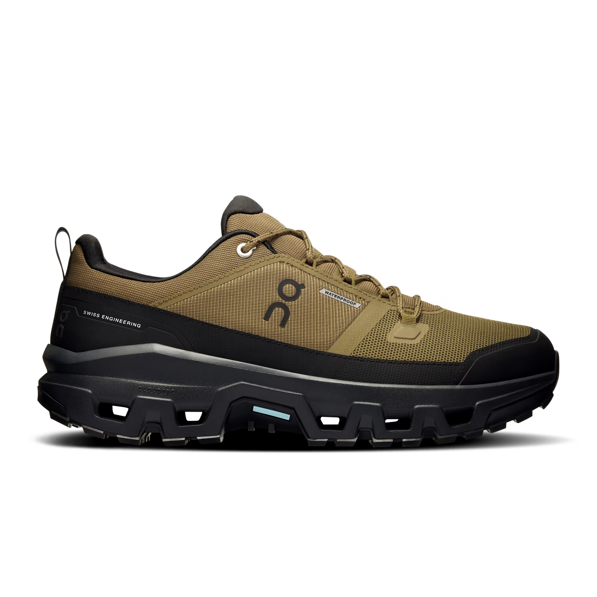 ON Cloudrock Low Waterproof 'Hunter | Black'
