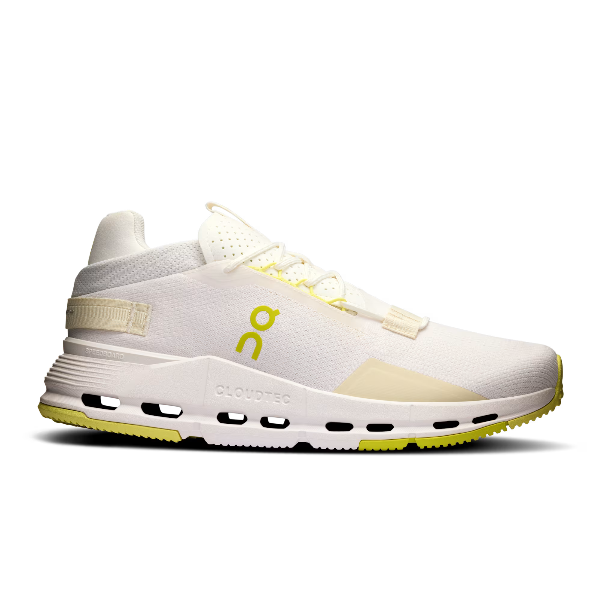ON Cloudnova 2 'White | Limelight'