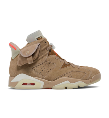 Travis Scott x Air Jordan 6 Retro 'British Khaki'